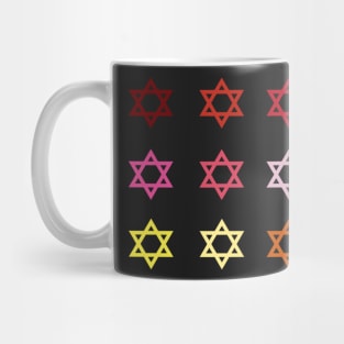 Jewish stars Mug